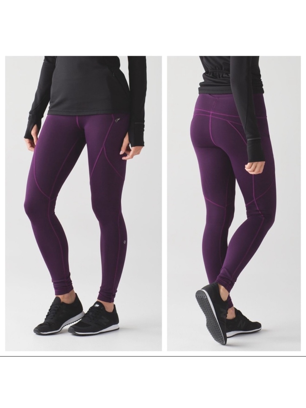 Lululemon First Mile Tech Tight
Darkest Magenta size 4